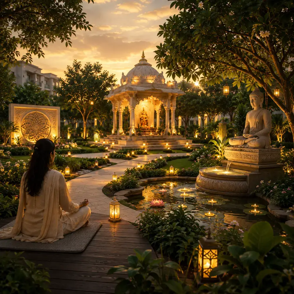 Krishna Meditation Garden