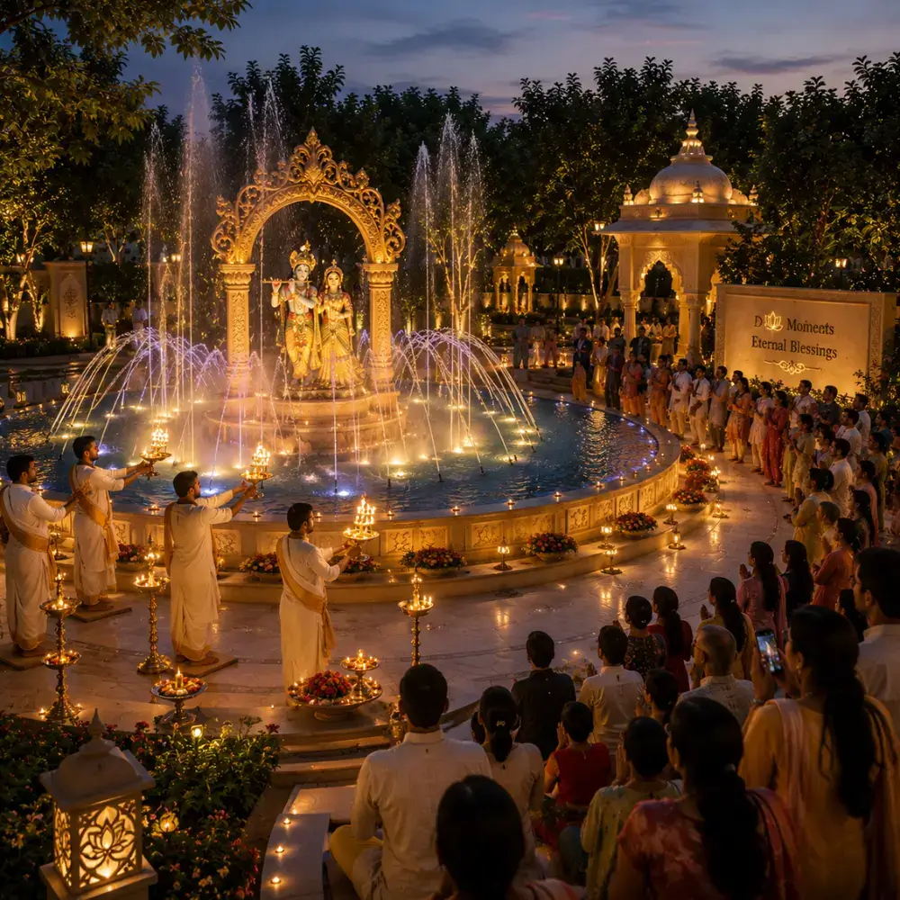 Musical Fountain Aarti
