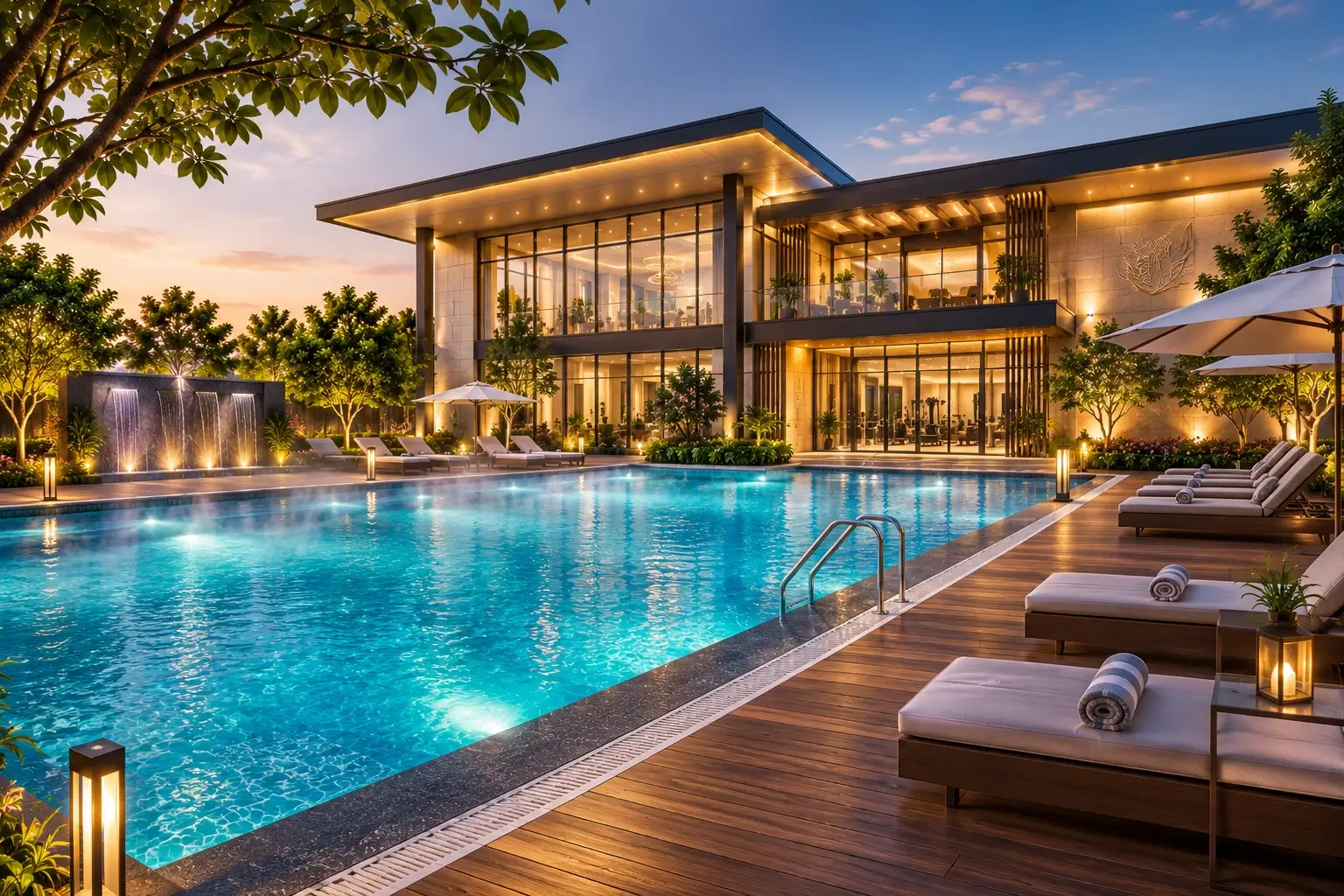 All Weather Swimming Pool
